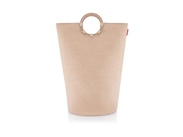 Reisenthel loophome L, Aluminium, Polyester, Kurv, Twist coffee, Monokromatisk, Innendørs, Rund