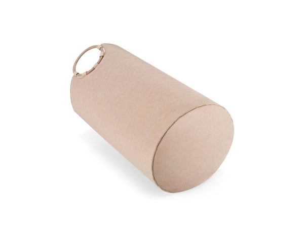 Reisenthel loophome L, Aluminium, Polyester, Kurv, Twist coffee, Monokromatisk, Innendørs, Rund