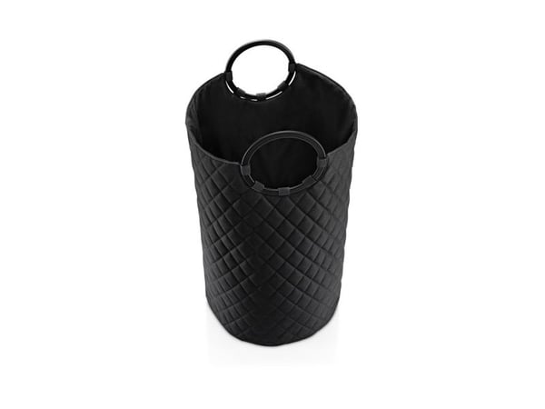 Reisenthel loophome L, Sort, Aluminium, Polyester, Kurv, Monokromatisk, Geometrisk mønster, Innendørs