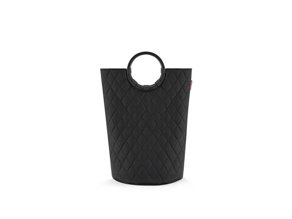 Reisenthel loophome M, Sort, Aluminium, Polyester, Kurv, Monokromatisk, Geometrisk mønster, Innendørs