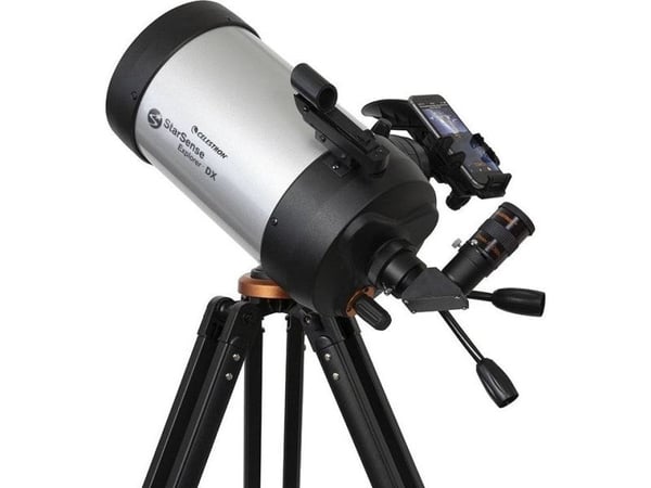 Celestron StarSense Explorer DX 5", Svart, Silver, Gjuten aluminium, Pojke/flicka, Vuxen, Pojke/flicka, 2,26 kg