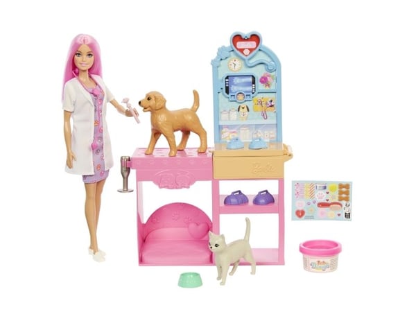 Barbie Fast Cast Pet Vet Clinic