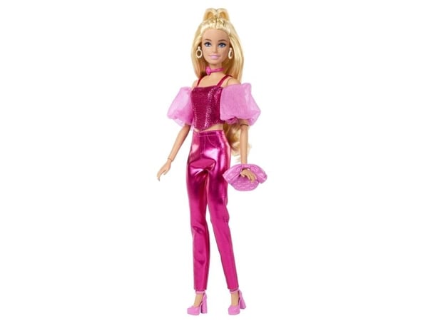 Barbie Deluxe Style Rosa Korsett Blond Dukke