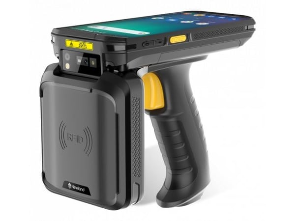 Newland MT93 Megattera Pro UHF - Datainnsamlingsterminal - robust - Android 13 GMS - 64 GB - 5.5" farge (720 x 1440) - front camera + top camera - ...