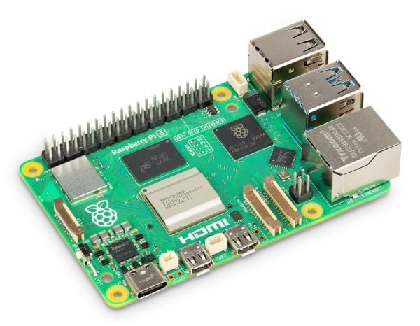 Raspberry Pi 5 Model B - Enkeltbrettsdatamaskin - Broadcom BCM2712 / 2.4 GHz - RAM 16 GB - 802.11a/b/g/n/ac, Bluetooth 5.0