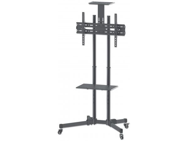 Manhattan 461238, 50 kg, 94 cm (37"), 177,8 cm (70"), 600 x 400 mm, Høydejustering, Svart