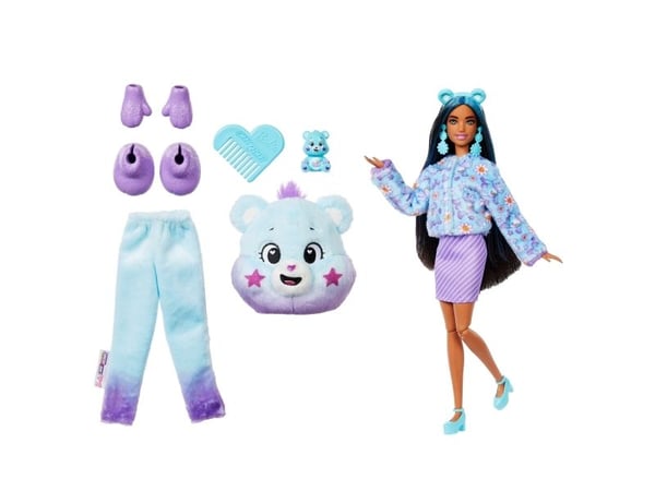 Barbie Cutie Reveal Care Bears Dream Bright Bear