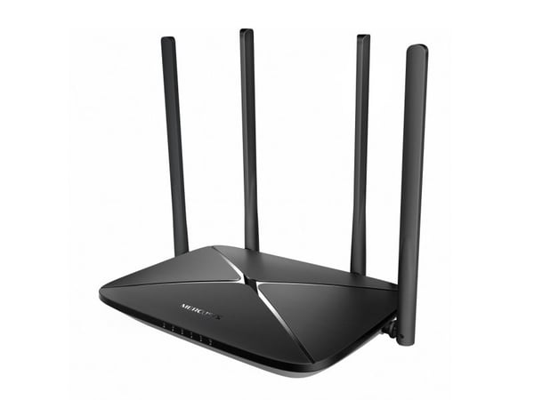 Mercusys MB115-4G, Wi-Fi 4 (802.11n), Singel-band (2,4 GHz), Nätverksansluten (Ethernet), 4G, Svart, Bordsrouter