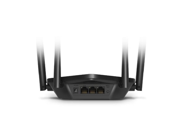 TP-Link MR1500X, Wi-Fi 6 (802.11ax), Dobbelbånd (2.4 GHz / 5 GHz), Ethernet/bredbåndsforbindelse, Sort, Frittstående router
