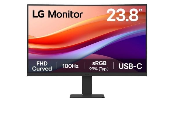 LG 24U421A-B, 60,5 cm (23.8"), 1920 x 1080 piksler, Full HD, LED, 5 ms, Svart