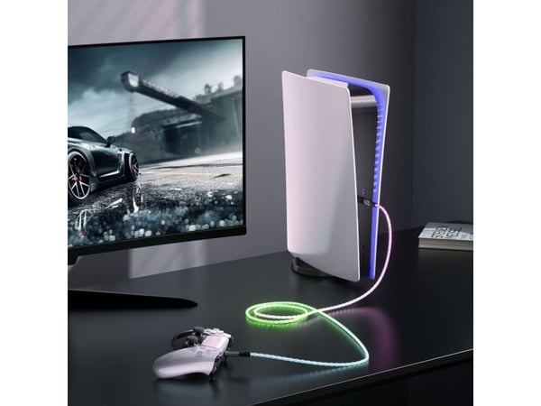 4smarts 541440, 1,5 m, USB C, USB C, 4,8 Gbit/sek, flerfarget