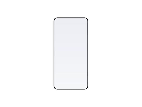FIXED Armor - Skjermbeskyttelse for mobiltelefon - full cover, with applicator - 2.5D - glass - rammefarge svart - for Samsung Galaxy A55