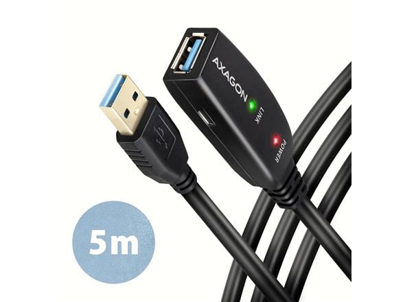 Kaapeli adr-305 usb 3.0 a-m -> a-f aktiivinen cableis extender/amplifier 5m