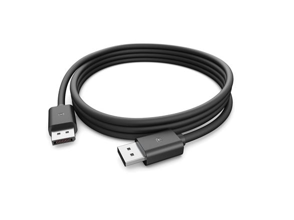Dell CB325D - DisplayPort-kabel - DisplayPort (hann) til DisplayPort (hann) - DisplayPort 1.4 - 1.8 m - 4K 120 Hz støtte, 8K 60Hz støtte, 5K 60Hz s...
