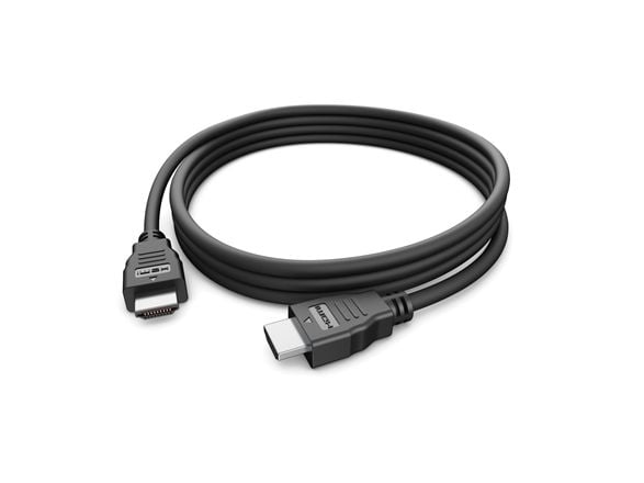 Dell CB325H - HDMI-kabel med Ethernet - HDMI hann til HDMI hann - 1.8 m - svart - 4K 60Hz støtte, 5 K 60 Hz (5120 x 2880) støtte