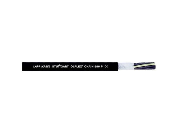 LAPP 1023230/100 släpkedjekabel ÖLFLEX® CHAIN 896 P 5 G 1.5 mm² svart 100 m