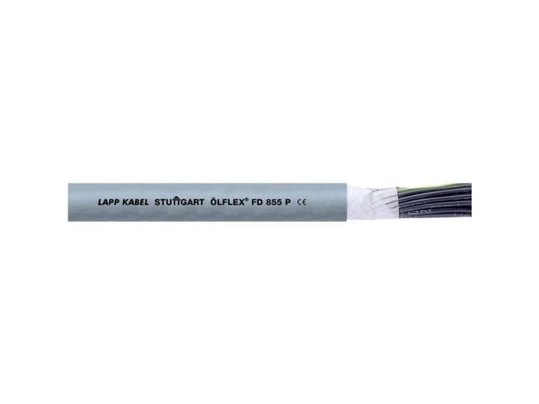 LAPP 27532/500 drag-/släpkabel ÖLFLEX® FD 855 P 5G 0,5 mm² grå 500 m