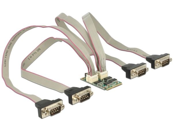 DeLOCK 95244, Mini PCI Express, Sarja, PCI 2.0, RS-232, Windows 7 Enterprise, Windows 7 Enterprise x64, Windows 7 Home Basic, Windows 7 Home Basic ...