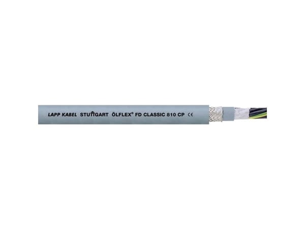 LAPP 26454/50 Hinausketjun kaapeli ÖLFLEX® CLASSIC FD 810 CP 12 G 1,5 mm² Harmaa 50 m