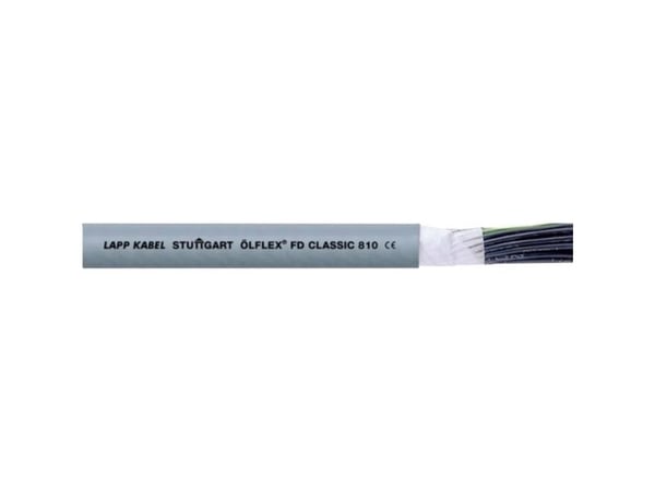 LAPP 26103/100 släpkedjekabel ÖLFLEX® FD CLASSIC 810 5 G 0,5 mm² grå 100 m
