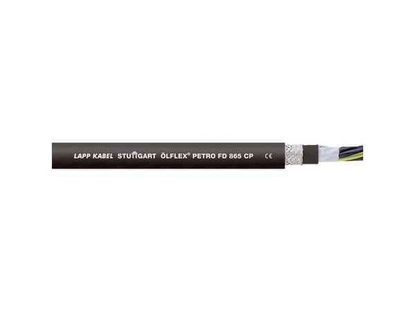 LAPP 23336/100 Kabel för bogseringskedja ÖLFLEX® PETRO FD 865 CP 5 G 1,5 mm² Svart 100 m