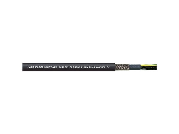 LAPP ÖLFLEX® CLASSIC 110 CY svart styrkabel 3 G 1.5 mm² 1121307/100 100 m