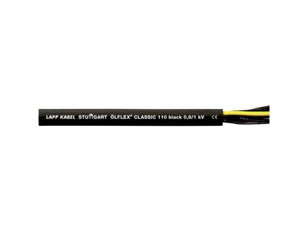 Lapp ÖLFLEX 1120342, 100 m, Kopper, Sort, PVC, 96 kg/km, 248 kg/km