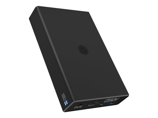 ICY BOX IB-RD2253-C31 - Hårddiskarray - 2 fack (SATA-600) - HDD - USB 3.2 Gen 2 (extern)