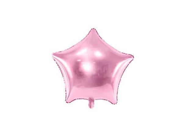 Party Deco Star folio ilmapallo, vaaleanpunainen, 48cm universaali