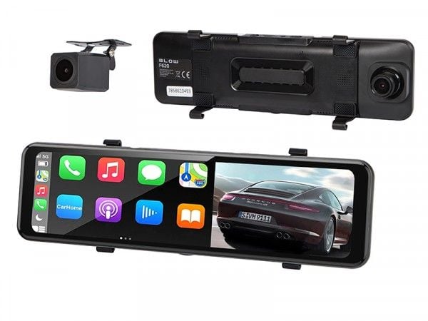 78-586# videoopptaker blackbox DVR F620 med bakkamera/ryggspeil