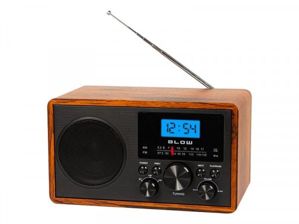 Blow RA9 V.2 bärbar analog AM/FM-radio
