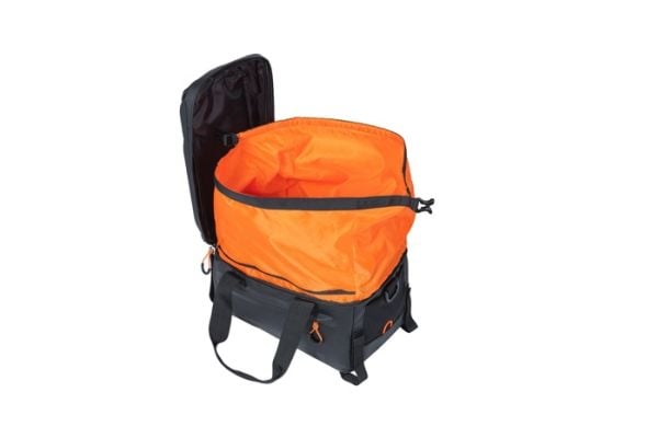 Basil Miles Tarpaulin, Bakre, Sykkelveske, Presenning, Oransje, Sort, 7 l, 5 kg