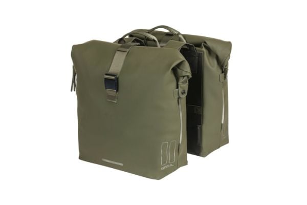 Basil SoHo, Bakre, Sykkelveske, Polypropylen, Grønn, 41 l, 10 kg