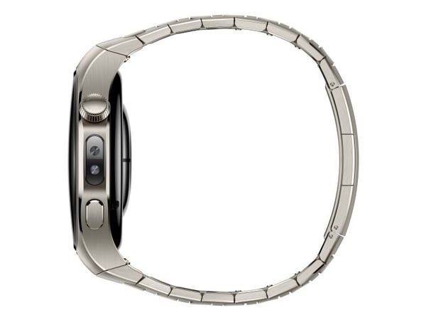 Huawei Watch 5 - 46 mm - aerospace-grad titan - smartklokke med stropp - titan - håndleddstørrelse: 140-210 mm - display 1.5" - Bluetooth, Wi-Fi 6,...