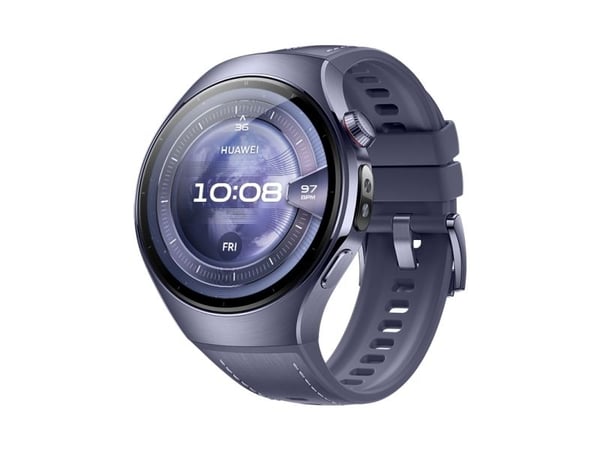 Huawei Watch 5 - 46 mm - flygplansklassad titan - smart klocka med rem - komposit - handledsstorlek: 140-210 mm - display 1.5" - Bluetooth, Wi-Fi 6...