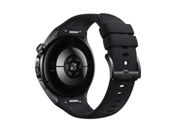 Huawei Watch 5 - 46 mm - 316L rostfritt stål - smart klocka med rem - fluoroelastomer - handledsstorlek: 140-210 mm - display 1.5" - Bluetooth, Wi-...