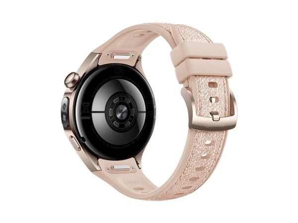 Huawei Watch 5 - 42 mm - 904L rustfritt stål - smartklokke med stropp - kompositt - håndleddstørrelse: 120-180 mm - display 1.38" - Bluetooth, Wi-F...