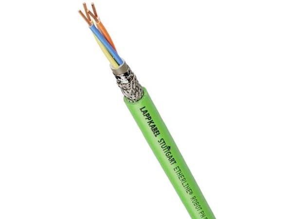 LAPP 2170941/100 Strømkabel ETHERLINE® ROBOT Grøn 100 m