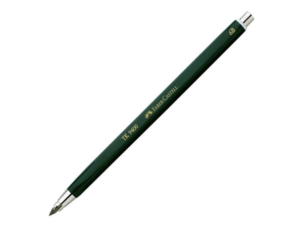 Faber-Castell TK 9400 - Blyholder - 6B - 2 mm