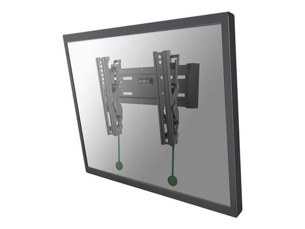 Neomounts NM-W125 - Konsol - lutning - för LCD-display - svart - skärmstorlek: 10"-40" - väggmonterbar