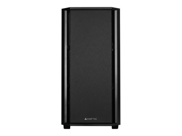 Chieftec Pro Mini AZ-01B-OP - MT - mini ATX - ingen strømforsyning (ATX) - svart - USB/lyd