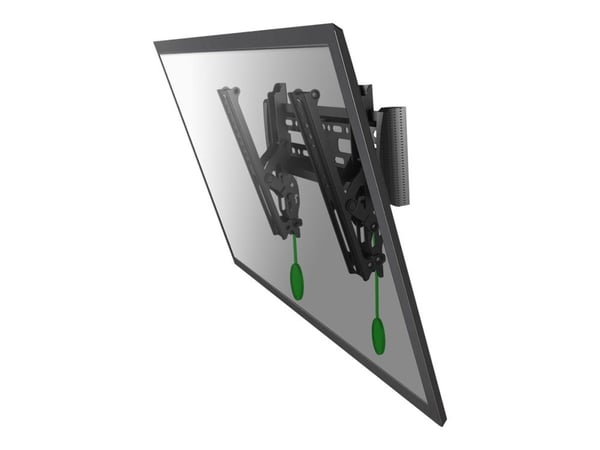 Neomounts NM-W125 - Konsol - lutning - för LCD-display - svart - skärmstorlek: 10"-40" - väggmonterbar