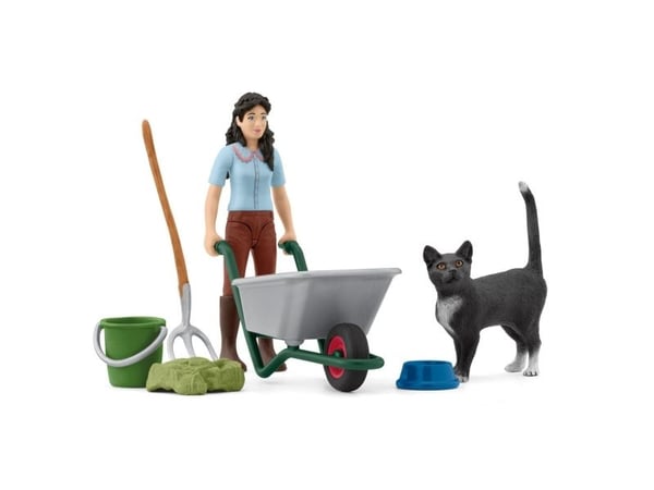 Schleich Pocket Set Muck-out och skötselset