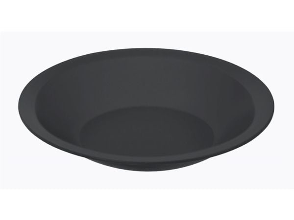 Rotho liten tallerken 21 cm, plast, svart