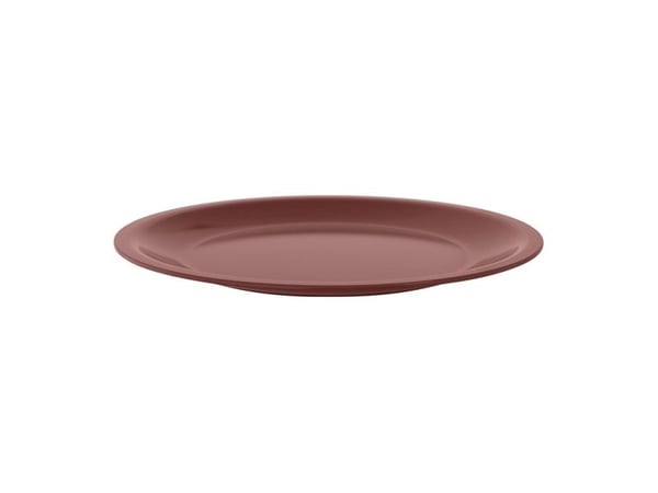 Rotho liten tallerken 26 cm plast rød
