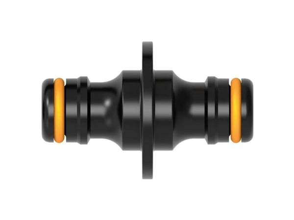 Fiskars 1027068, Slangekontakt, 3/4", Grå, Oransje
