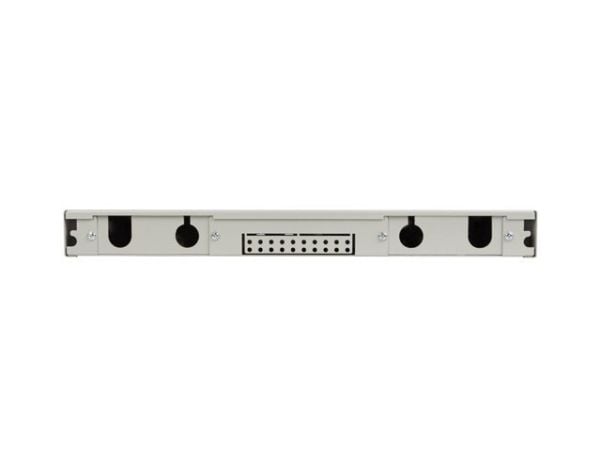 FIBEROPTIC PLANNER LANBERG 24XSC SIMPLEX / 24XLC DUPLEX RACK 19" 1U GRÅ + TILBEHØR