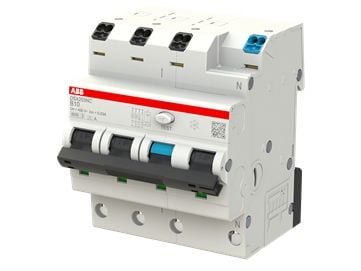 ABB DSX203NC, Residual-current device with overcurrent protection (RCBO), Typ A, 6000 A, IP2X