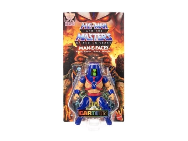 Masters of the Universe Origins Core Cartoon Collection Man-E-Faces, 6 år, Flerfarget, Plast
