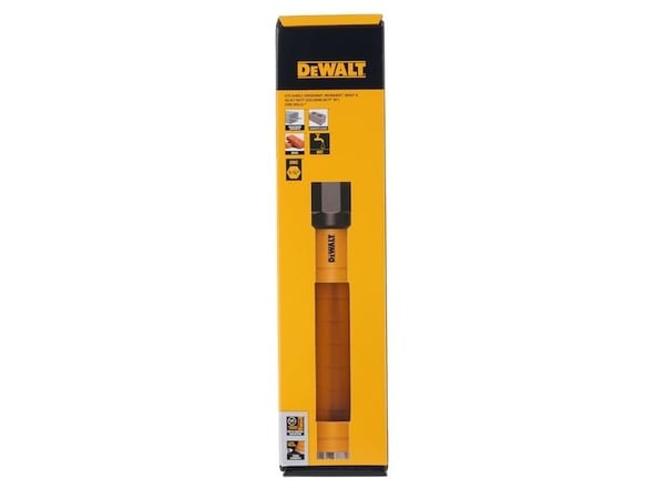 DeWALT DCDW103-XJ, Pora, Timanttiporanterä, 8,2 cm, 450 mm, Terästä, Oranssi